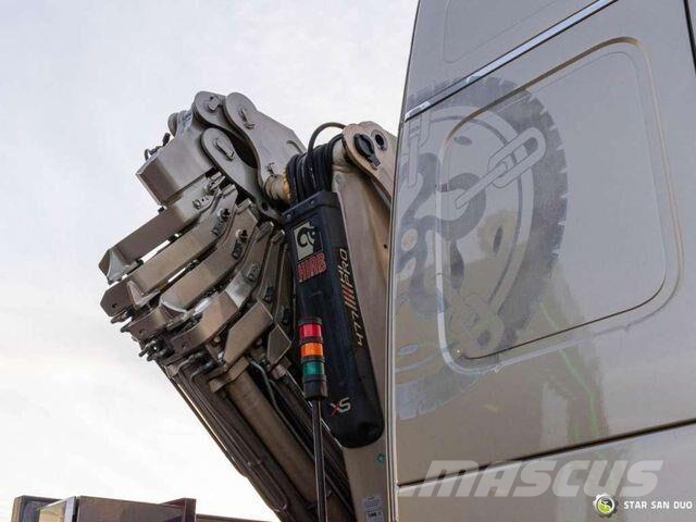 Volvo FH540 8x4 HIAB 477 E-6XS Crane Fly Jib Winch Chassis