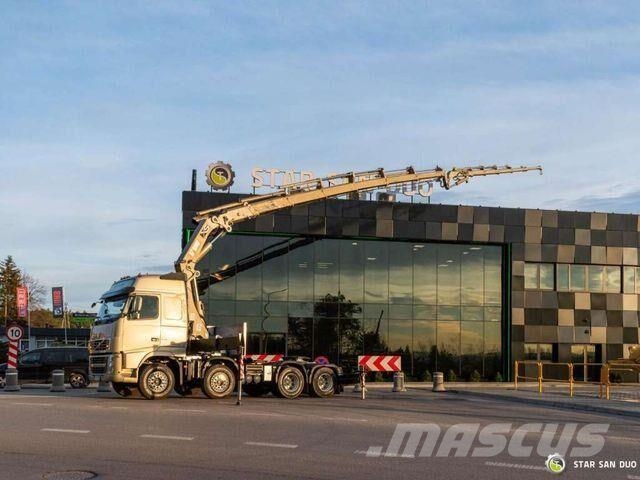 Volvo FH540 8x4 HIAB 477 E-6XS Crane Fly Jib Winch Chassis