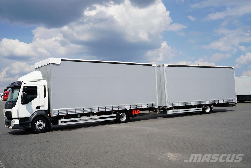 Volvo FL / 280 / ACC / E 6 / ZESTAW PRZEJAZDOWY 120 M3 / شاحنات بغطاء جانبي