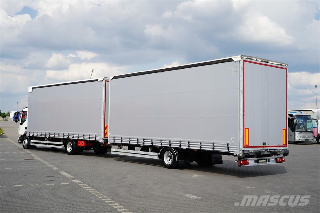 Volvo FL / 280 / ACC / E 6 / ZESTAW PRZEJAZDOWY 120 M3 / شاحنات بغطاء جانبي