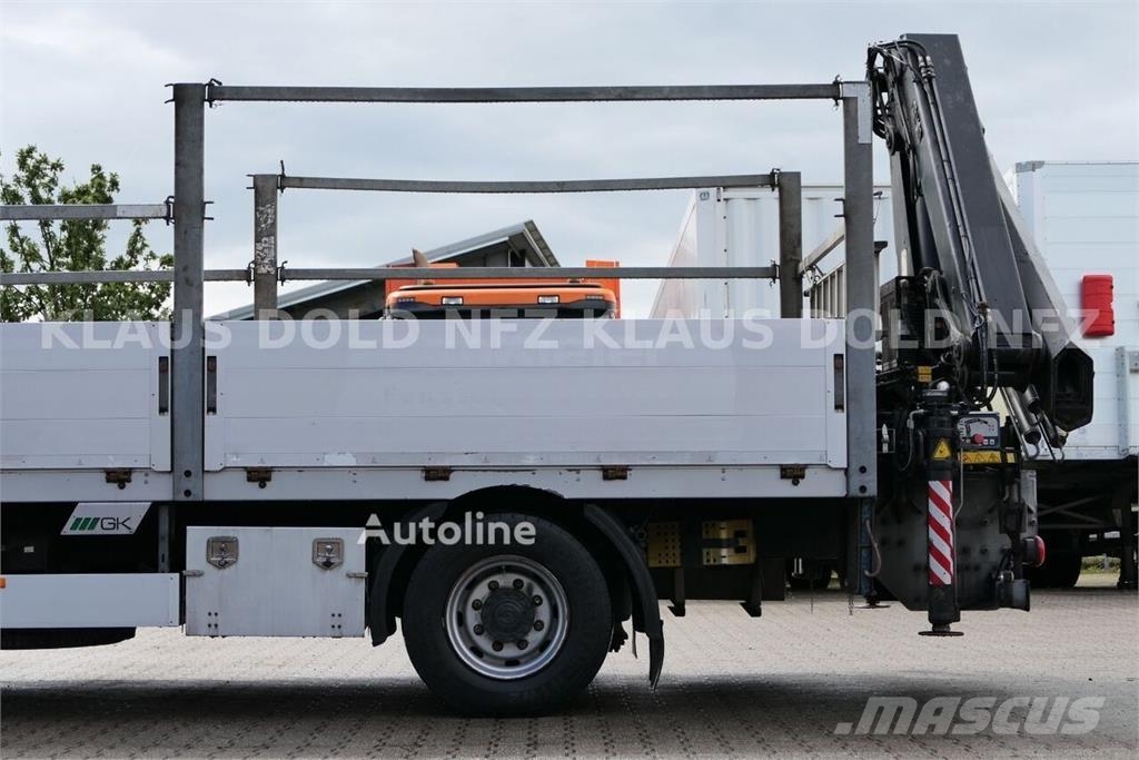 Volvo FL 280 Flatbed Truck / HIAB Crane / Side Boards /  شاحنات مسطحة/مفصلية الجوانب