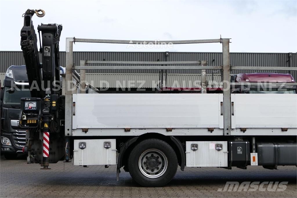Volvo FL 280 Flatbed Truck / HIAB Crane / Side Boards /  شاحنات مسطحة/مفصلية الجوانب