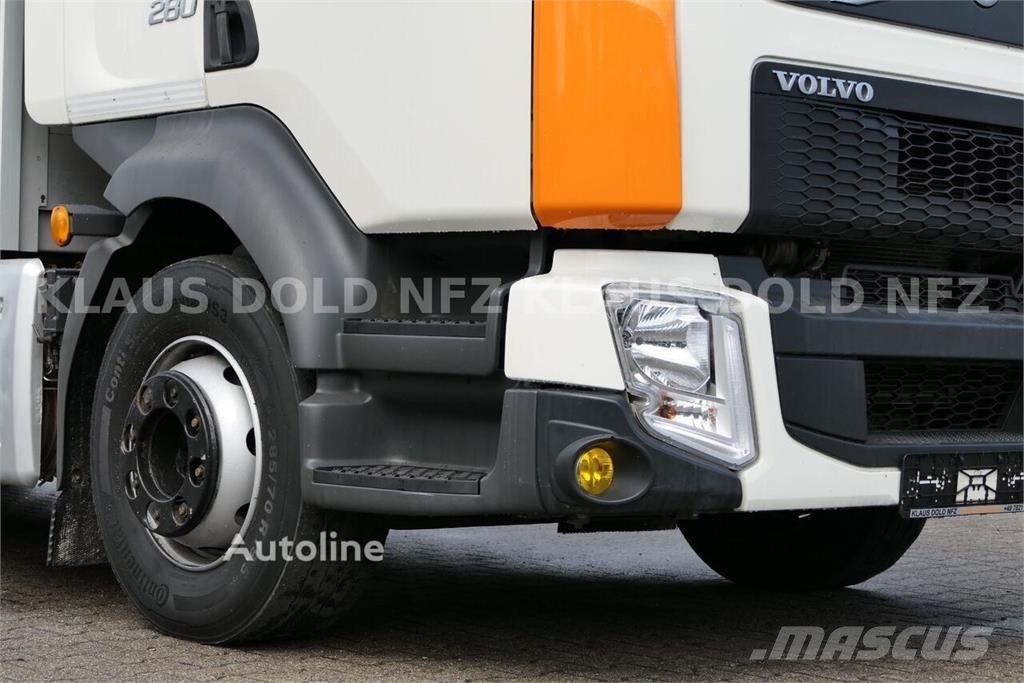 Volvo FL 280 Flatbed Truck / HIAB Crane / Side Boards /  شاحنات مسطحة/مفصلية الجوانب