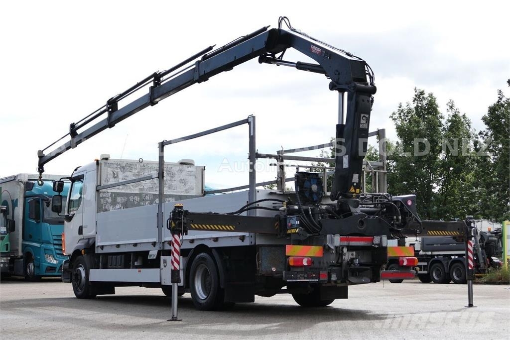 Volvo FL 280 Flatbed Truck / HIAB Crane / Side Boards /  شاحنات مسطحة/مفصلية الجوانب