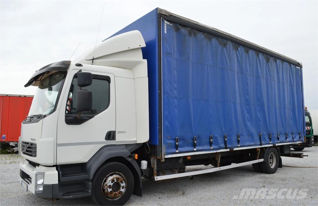 Volvo FL 290 12.290 CURTAIN TILT EURO 5 Tovornjaki s ponjavo