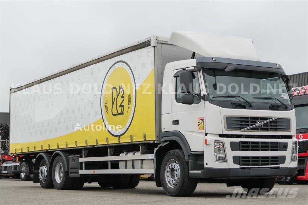 Volvo FM 12.380 6×2 Curtainsider Truck with Lift / Steer Camión con caja abierta
