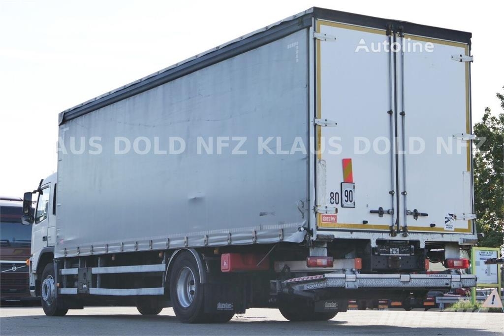 Volvo FM 300 Curtainsider Truck / Edscha Roof / Tail Lif Camión con caja abierta