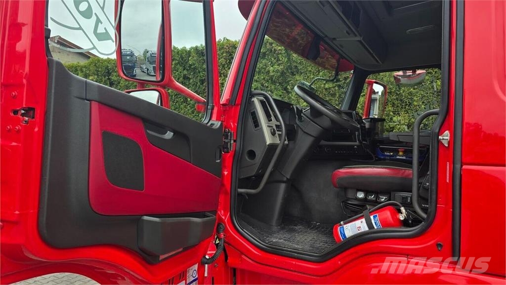 Volvo FM 380 6x2 Flatbed Truck / Fassi F185 Crane Lava-kuorma-autot