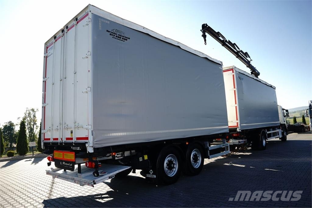 Volvo FM 380 / BDF / ZESTAW TANDEM / FIRANKA / 8,2 M + 6 Šasije I ovjese