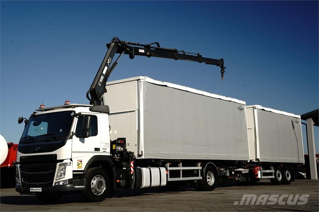 Volvo FM 380 / BDF / ZESTAW TANDEM / FIRANKA / 8,2 M + 6 Šasije I ovjese