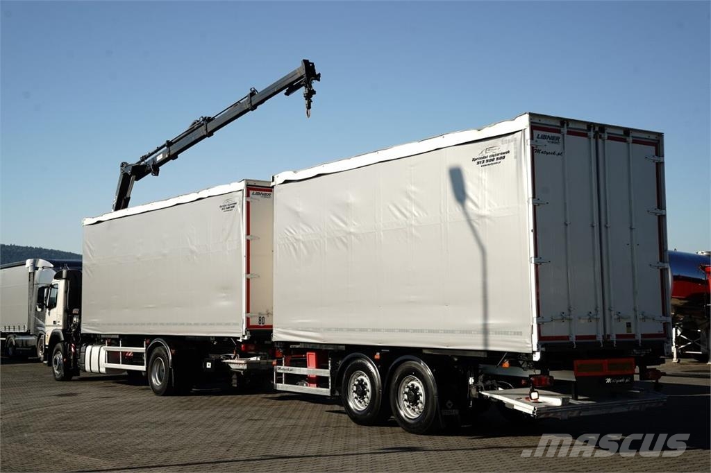 Volvo FM 380 / BDF / ZESTAW TANDEM / FIRANKA / 8,2 M + 6 Šasije I ovjese