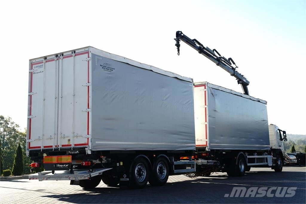 Volvo FM 380 / BDF / ZESTAW TANDEM / FIRANKA / 8,2 M + 6 Šasije I ovjese