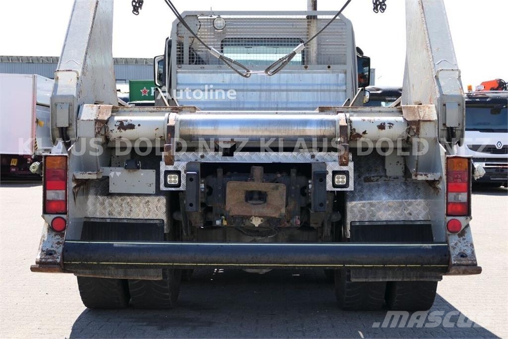 Volvo FM 400 6x4 Skip Loader Truck / Nencki Hooklift / R Camiones portacubetas