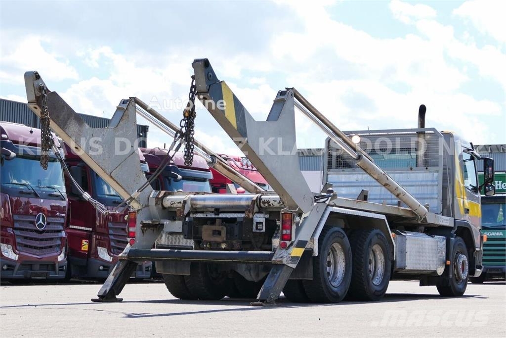 Volvo FM 400 6x4 Skip Loader Truck / Nencki Hooklift / R Camiones portacubetas