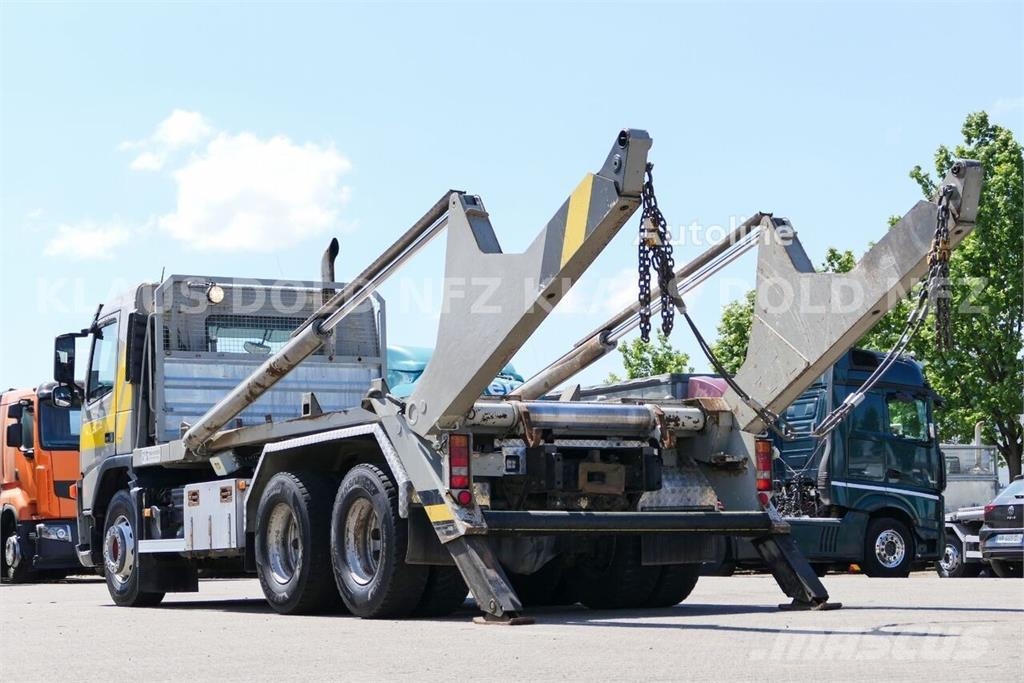 Volvo FM 400 6x4 Skip Loader Truck / Nencki Hooklift / R Camiones portacubetas