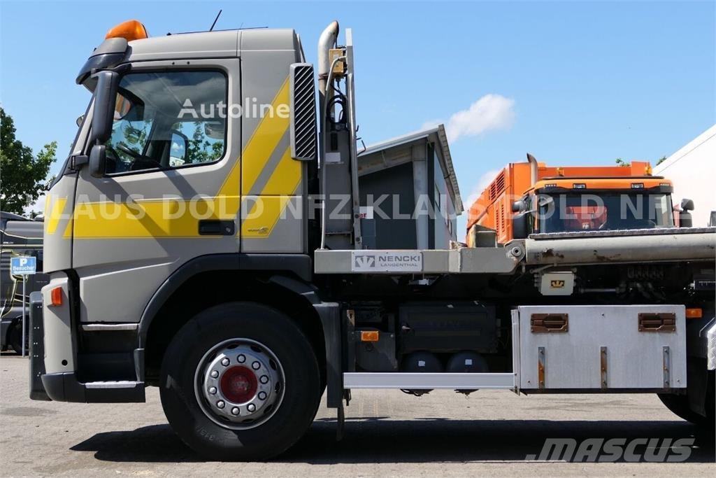 Volvo FM 400 6x4 Skip Loader Truck / Nencki Hooklift / R Camiones portacubetas