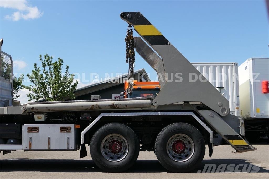 Volvo FM 400 6x4 Skip Loader Truck / Nencki Hooklift / R Camiones portacubetas