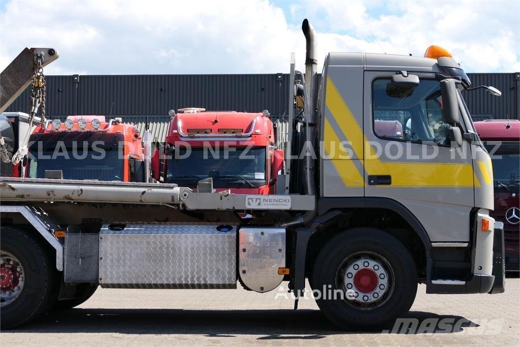 Volvo FM 400 6x4 Skip Loader Truck / Nencki Hooklift / R Camiones portacubetas