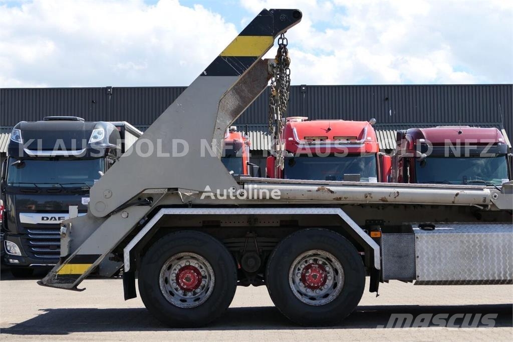 Volvo FM 400 6x4 Skip Loader Truck / Nencki Hooklift / R Camiones portacubetas