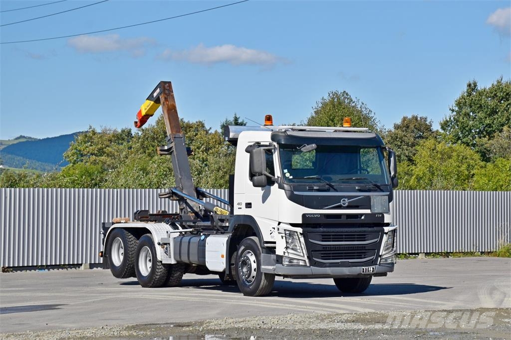 Volvo FM 410 * Abrollkipper * TOPZUSTAND / 6x4 Vinçli kamyonlar