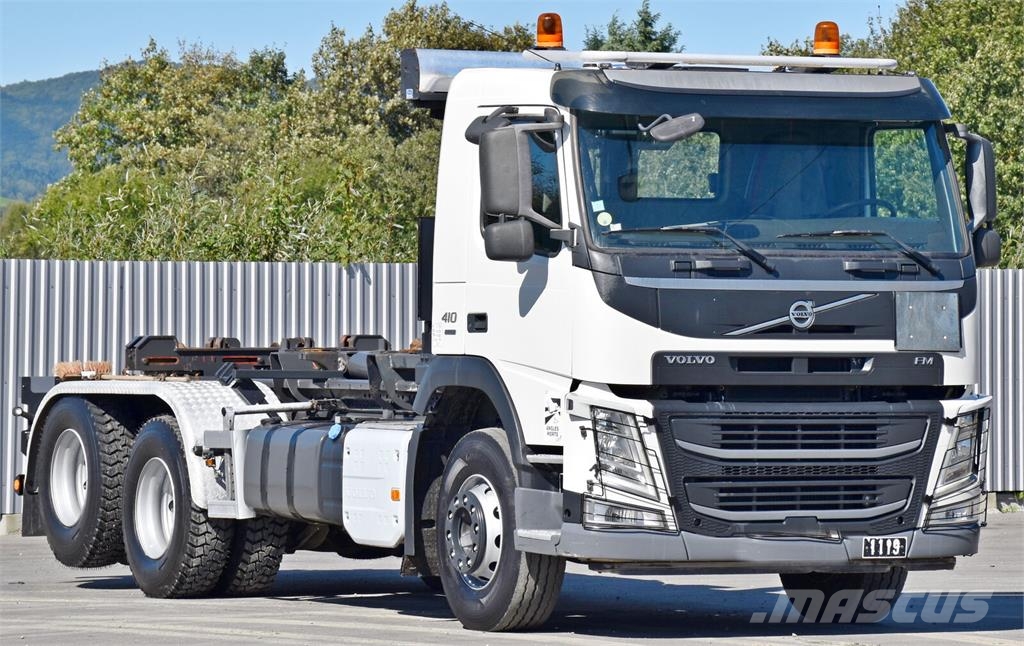 Volvo FM 410 * Abrollkipper * TOPZUSTAND / 6x4 Vinçli kamyonlar