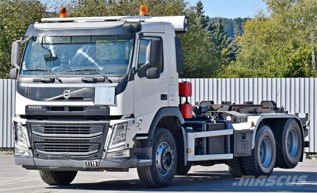 Volvo FM 410 * Abrollkipper * TOPZUSTAND / 6x4 Vinçli kamyonlar