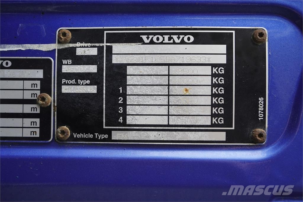 Volvo FM / 420 / 6 X 2 / SKRZYNIOWY + HDS / PALFINGER PK Camiones de cama baja