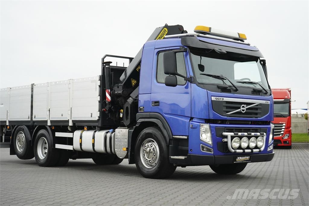 Volvo FM / 420 / 6 X 2 / SKRZYNIOWY + HDS / PALFINGER PK Camiones de cama baja