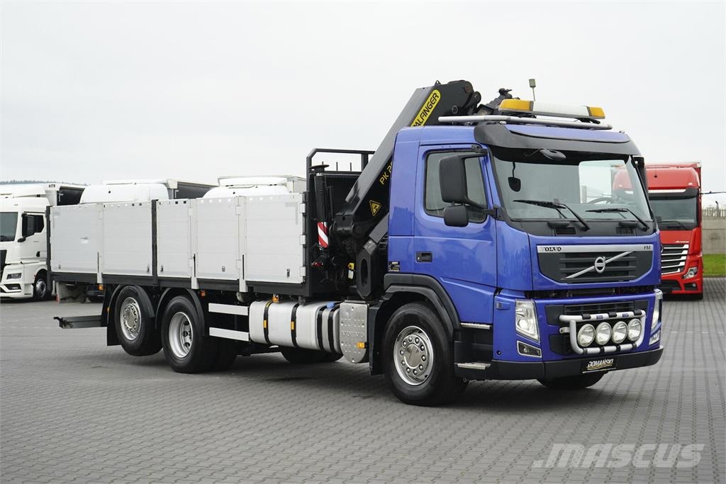 Volvo FM / 420 / 6 X 2 / SKRZYNIOWY + HDS / PALFINGER PK Camiones de cama baja