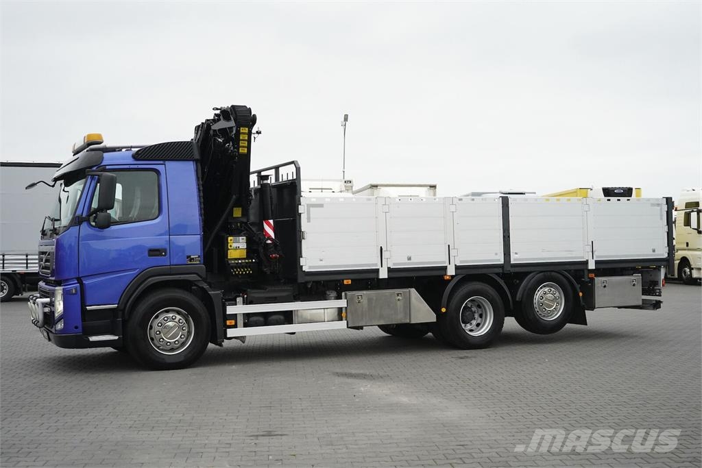 Volvo FM / 420 / 6 X 2 / SKRZYNIOWY + HDS / PALFINGER PK Camiones de cama baja
