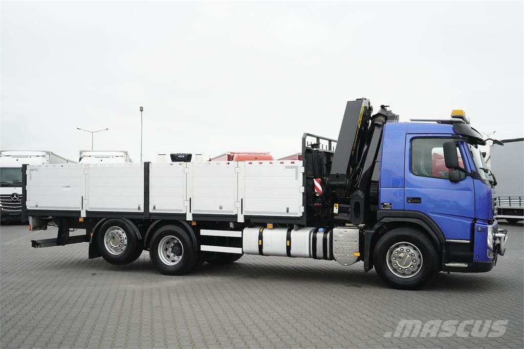 Volvo FM / 420 / 6 X 2 / SKRZYNIOWY + HDS / PALFINGER PK Camiones de cama baja