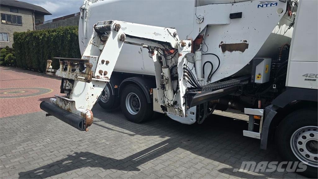 Volvo FM 420 6x2 E6 NTM trash truck Sopbilar