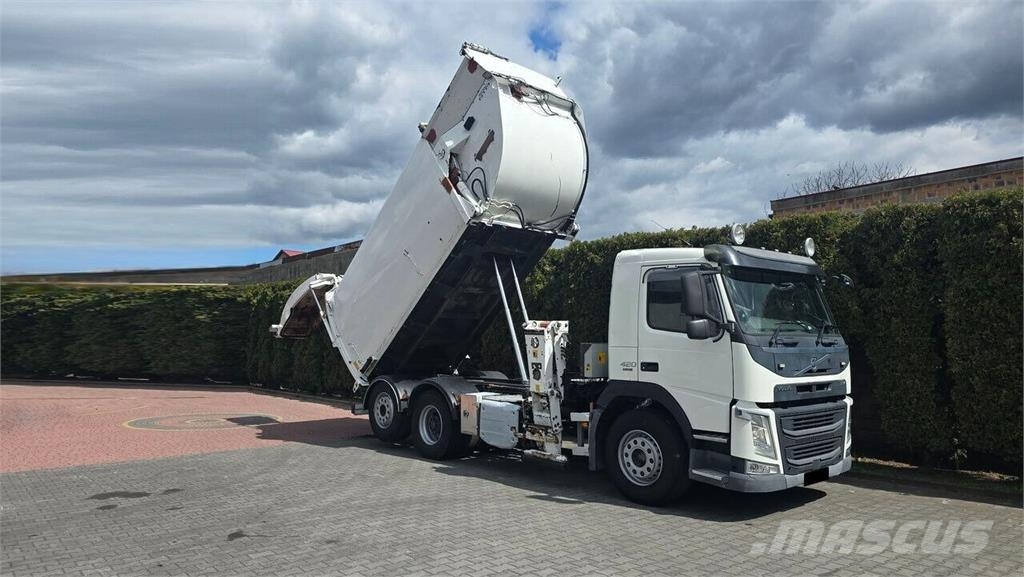 Volvo FM 420 6x2 E6 NTM trash truck Sopbilar