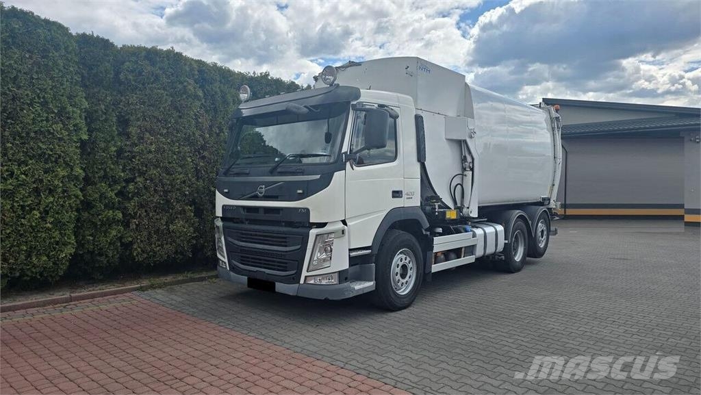 Volvo FM 420 6x2 E6 NTM trash truck Sopbilar