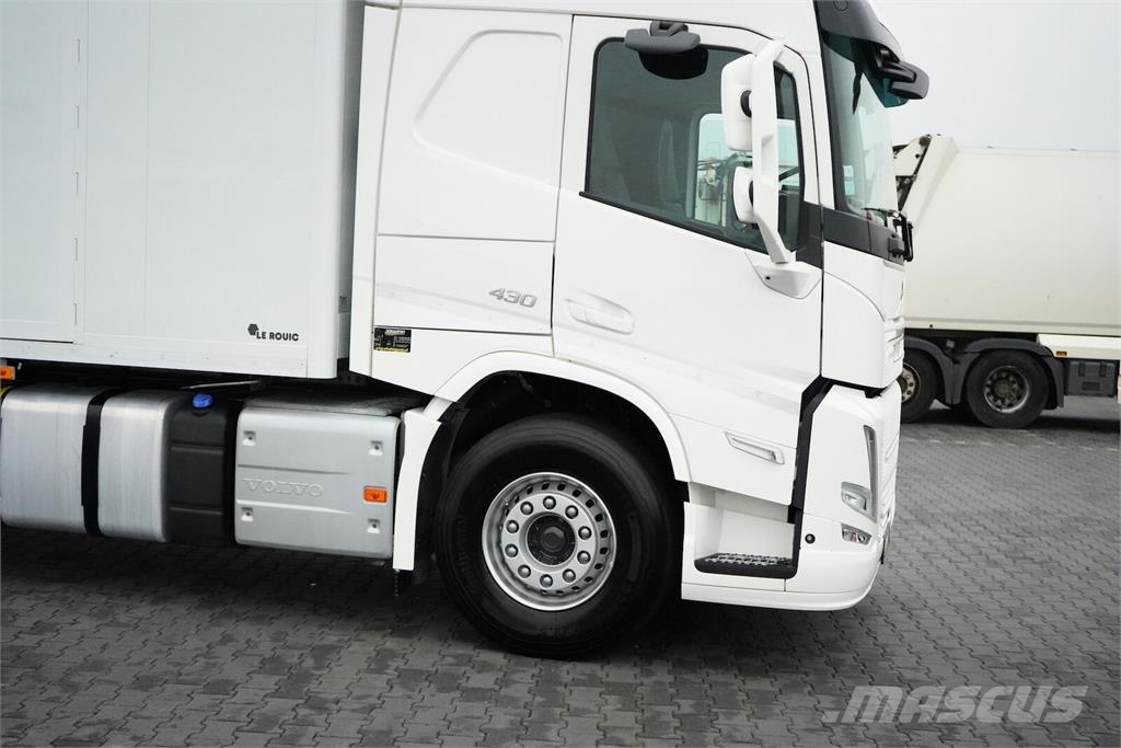 Volvo FM / 430 / ACC / E 6 / KONTENER + WINDA / 21 PALET Sanduk kamioni