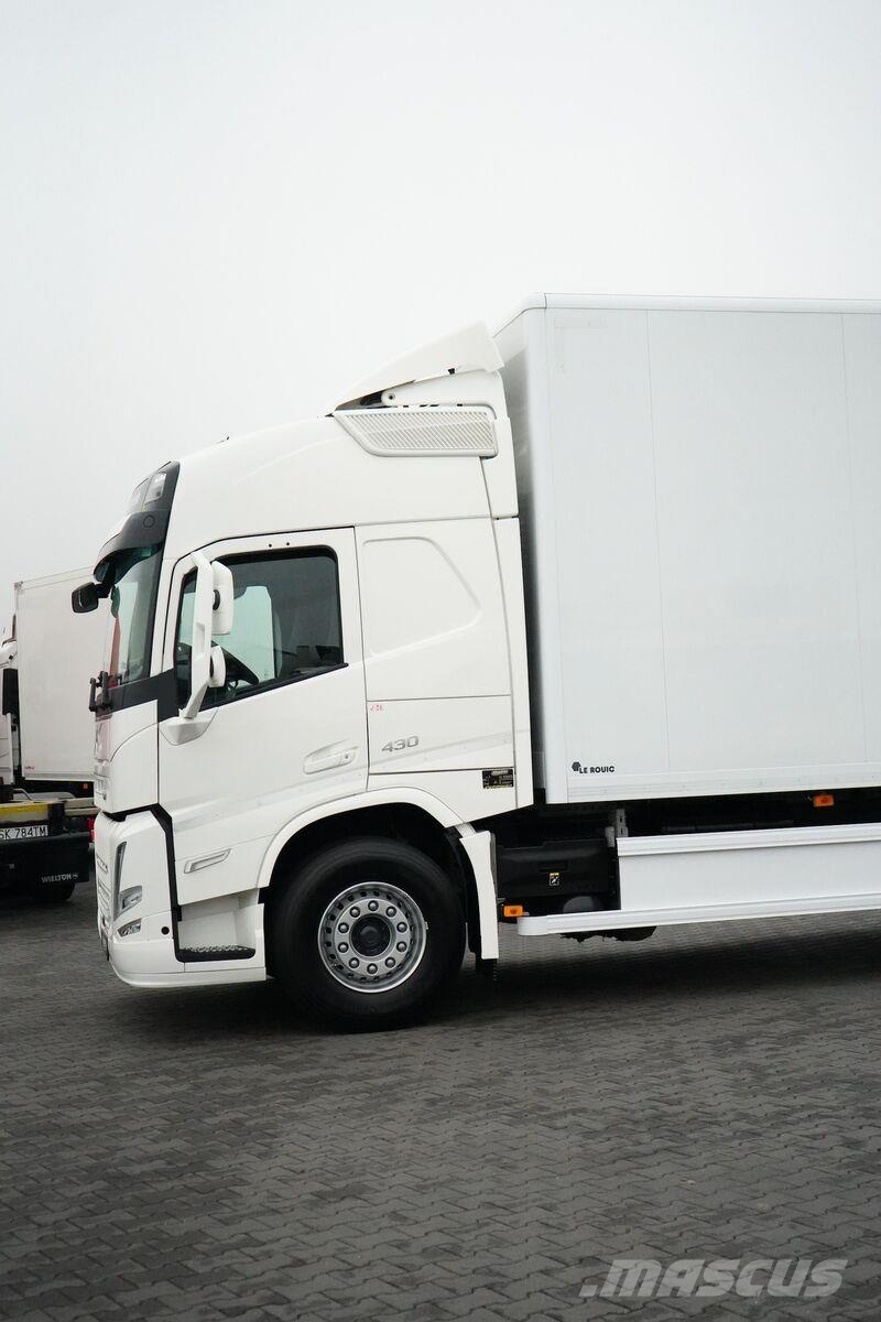 Volvo FM / 430 / ACC / E 6 / KONTENER + WINDA / 21 PALET Sanduk kamioni