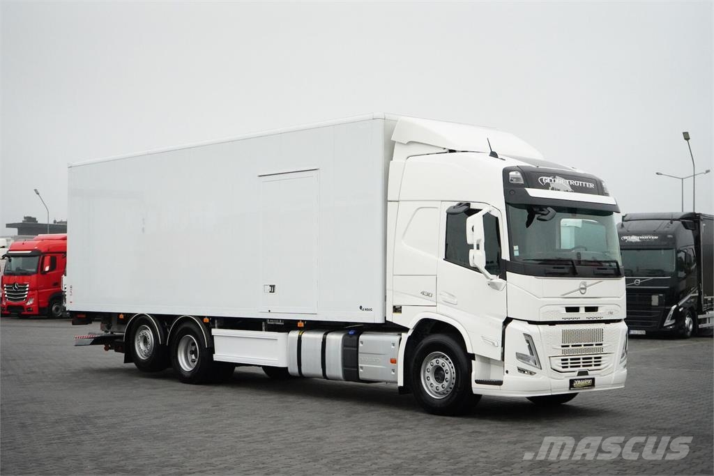 Volvo FM / 430 / ACC / E 6 / KONTENER + WINDA / 21 PALET Sanduk kamioni