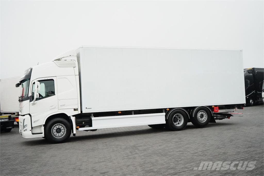 Volvo FM / 430 / ACC / E 6 / KONTENER + WINDA / 21 PALET Sanduk kamioni