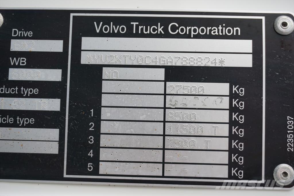 Volvo FM / 460 / E 6 / IZOTERMA + WINDA / 22 PALETY / DŁ Isotermos y frigoríficos