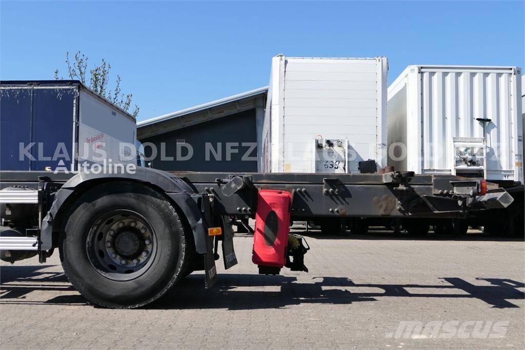 Volvo FM 460 Globetrotter BDF Container Truck, Twin XL F Chasis y suspención