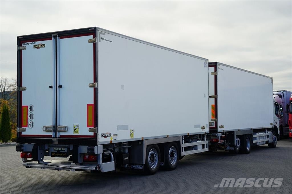 Volvo FM 500 / 6x2 / ZESTAW CHŁODNIA PRZEJAZDOWA CHERAU  Caminhões com temperatura controlada