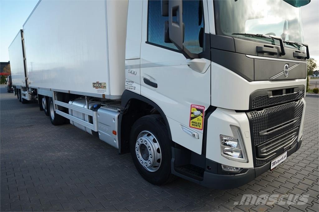 Volvo FM 500 / 6x2 / ZESTAW CHŁODNIA PRZEJAZDOWA CHERAU  Caminhões com temperatura controlada