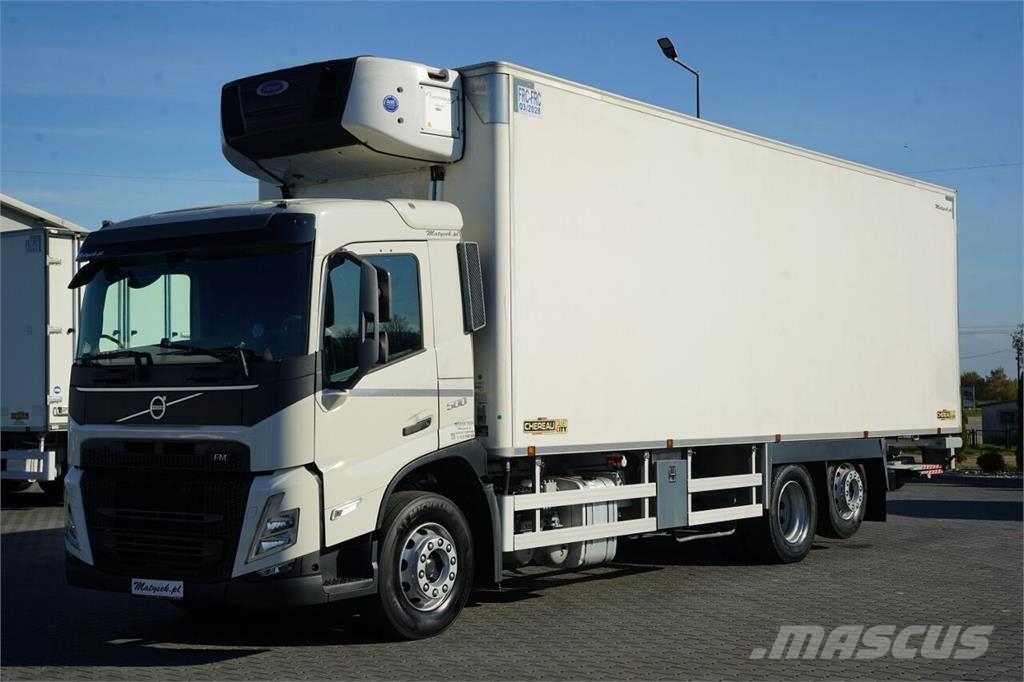 Volvo FM 500 / CHŁODNIA / 6X2 / CHERAU / 8,5 M / CARRIER Camion frigorifique