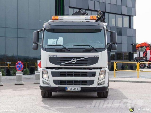 Volvo FM430 6x2 HIAB 166 E-5 HIPRO Crane Kipper Самоскиди