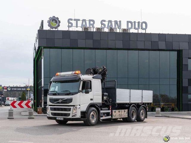 Volvo FM430 6x2 HIAB 166 E-5 HIPRO Crane Kipper Самоскиди