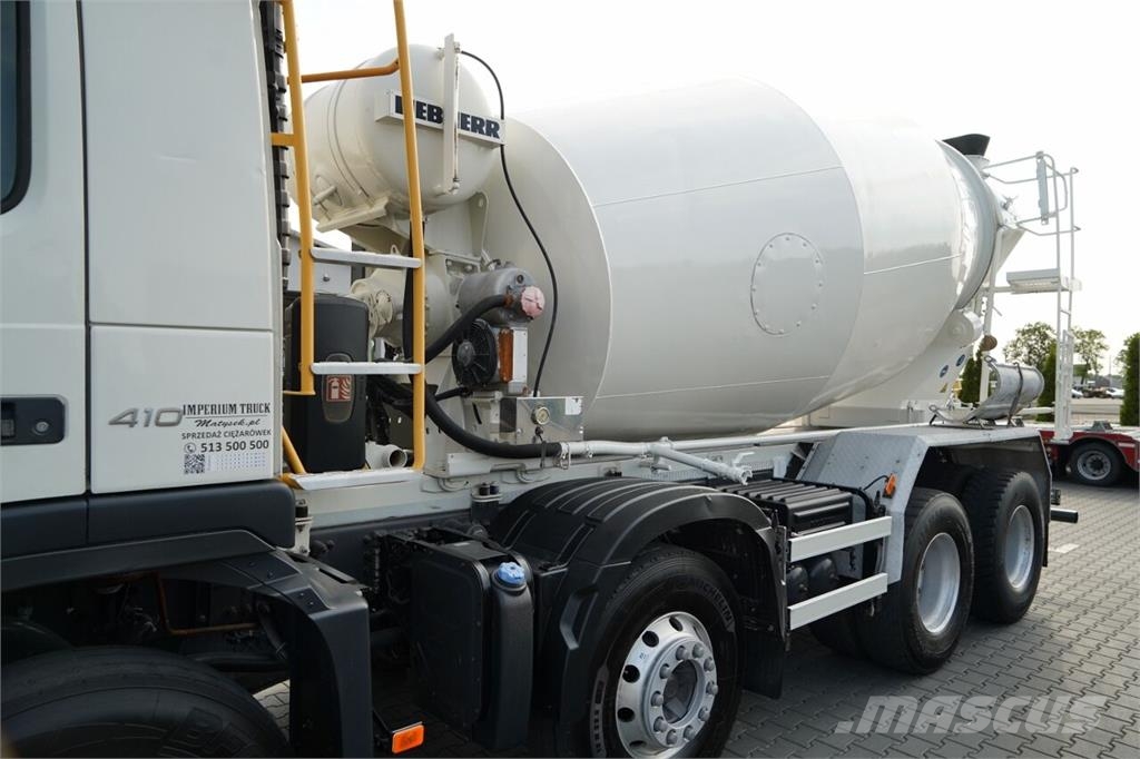 Volvo FMX 410 / 8x4 / GRUSZKA / BETONOMIESZARKA / LIEBHE Camiones de concreto