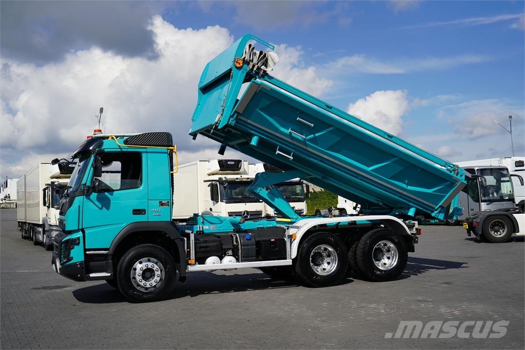 Volvo FMX / 410 / E 6 / WYWROTKA / 6 X 4 / HYDROBURTA / Sora- ja kippiautot