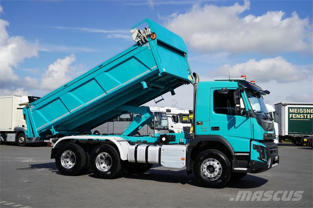 Volvo FMX / 410 / E 6 / WYWROTKA / 6 X 4 / HYDROBURTA / Sora- ja kippiautot