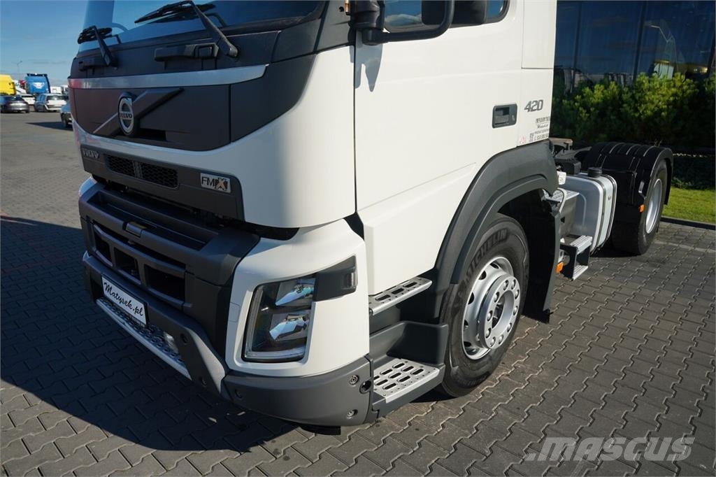 Volvo FMX 420 / HYDRAULIKA / NISKA KABINA / I-SHIFT / EU Nyergesvontatók