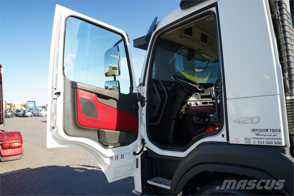 Volvo FMX 420 / HYDRAULIKA / NISKA KABINA / I-SHIFT / EU Nyergesvontatók